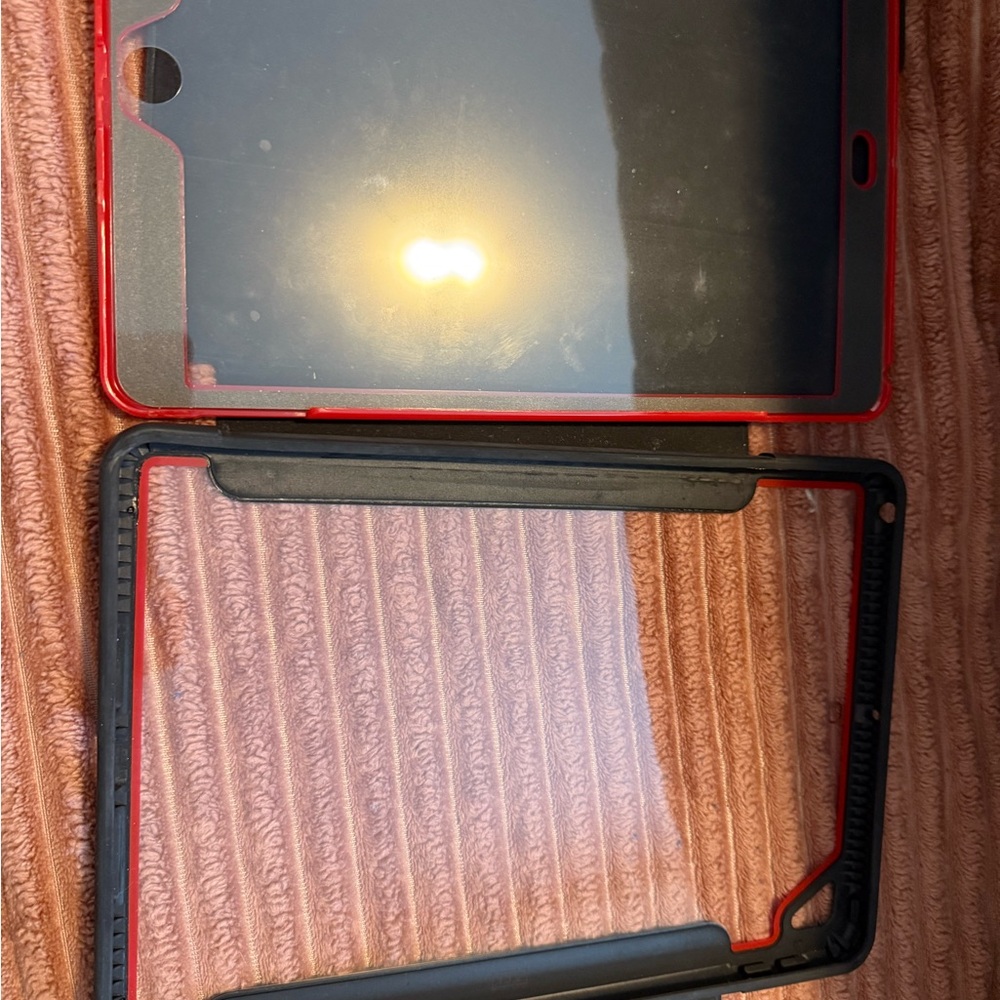 Red and Black Tablet Case